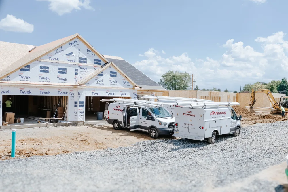 Fox plumbing residential new construction